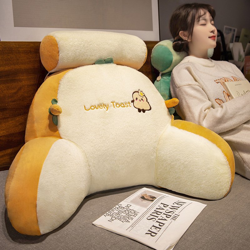 取り外して洗える背もたれクッション