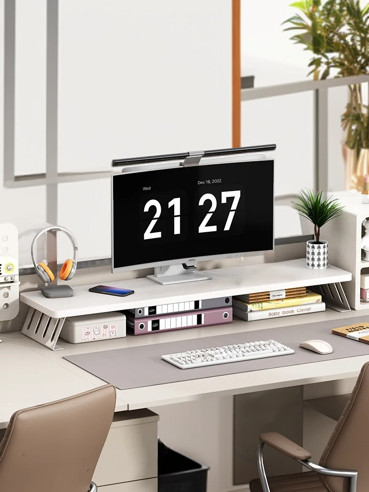 モニター台 卓上 机上台 ディスプレイ 台 パソコン台 卓上 pc台 モニタースタンド ディスプレイ台 ノートパソコン/プリンター/タブレットパソコンに適用 耐荷重25kg