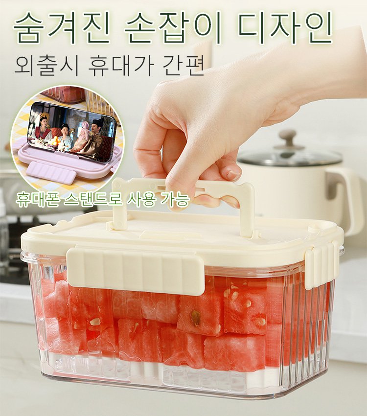 【휴대용 이동식 냉장고】자체 냉장 보관함