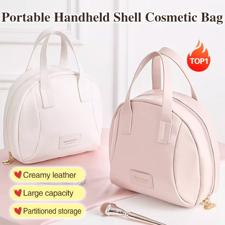 Portable Handheld Large Capacity Cosmetic Bag