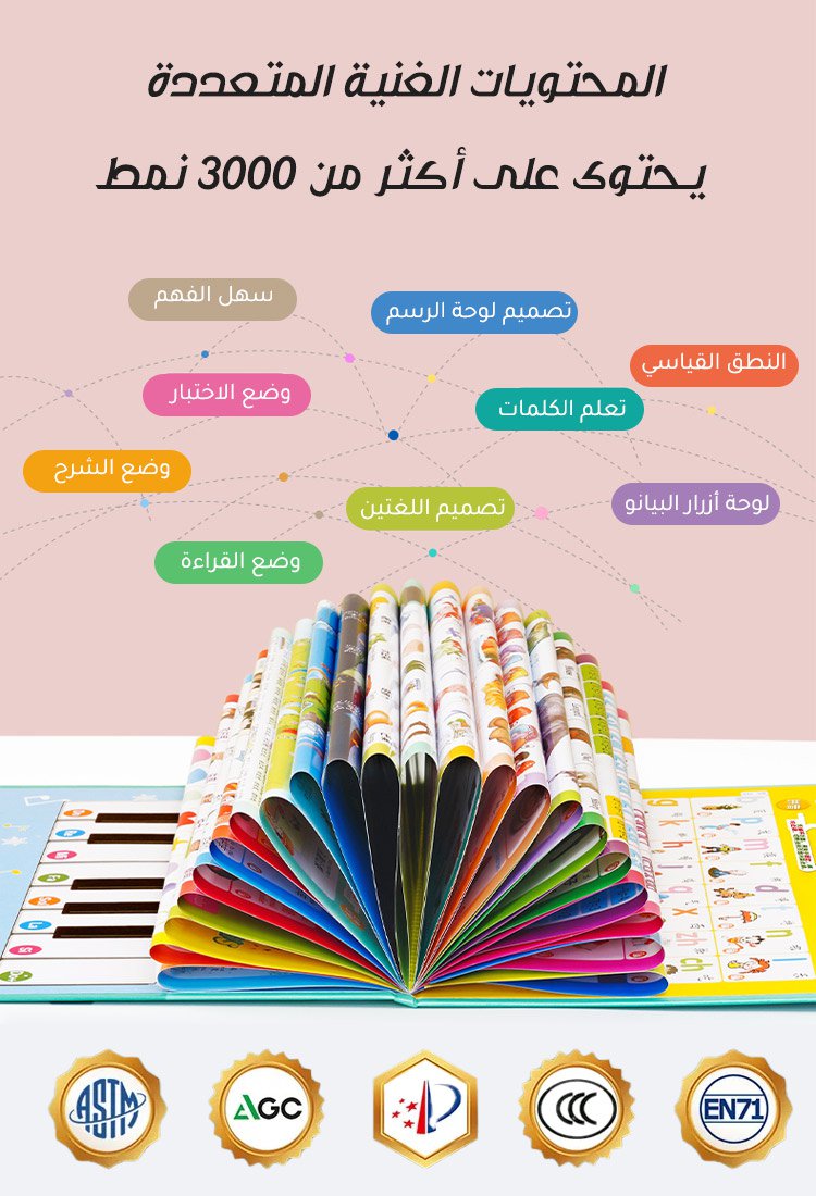 كتاب الكتروني تعليمي للأطفال، من تطوير الخبير الأمريكي