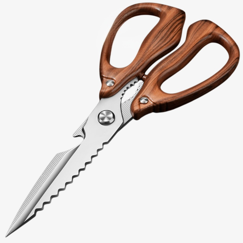 닭날개 자르는 푸드가위 사용 예시