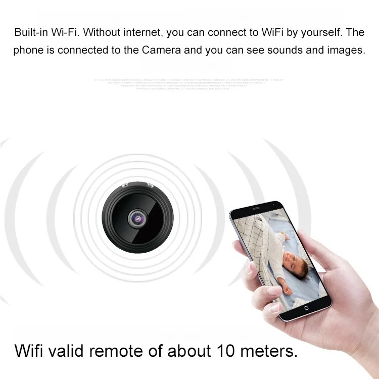 Remote monitoring wireless camera