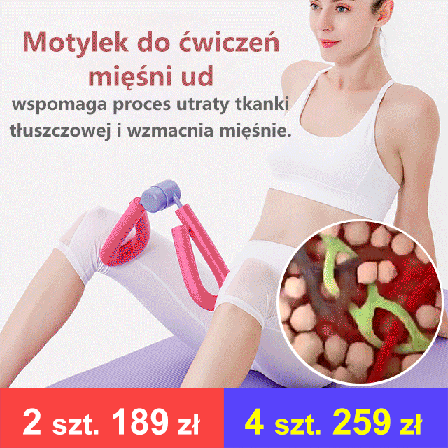 Motylek do ćwiczeń mięśni ud