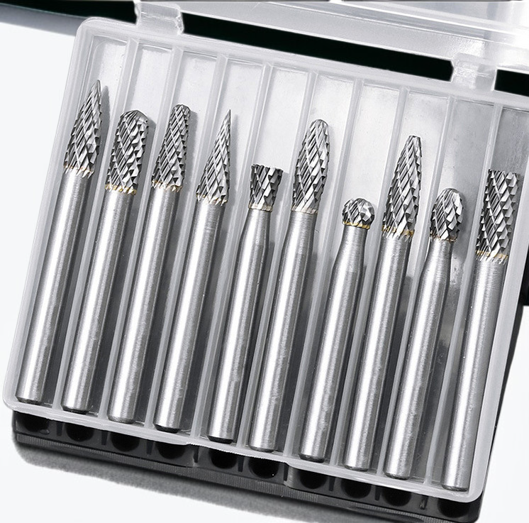 高品質タングステン鋼回転ヤスリフライス彫刻刀セット