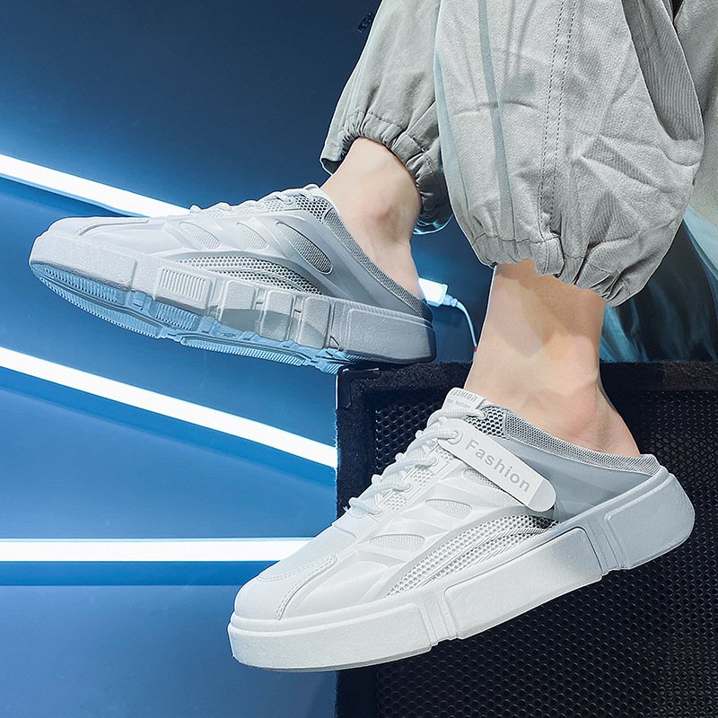 かかとなしスニーカー