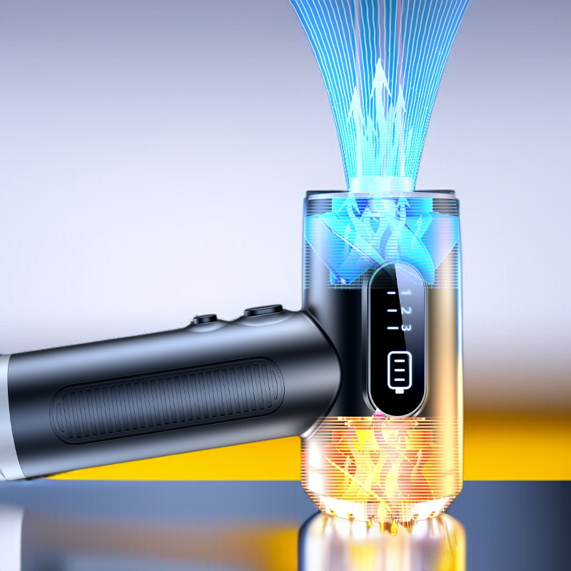 手持ち型ポータブルハイパワーフーバー全体画像