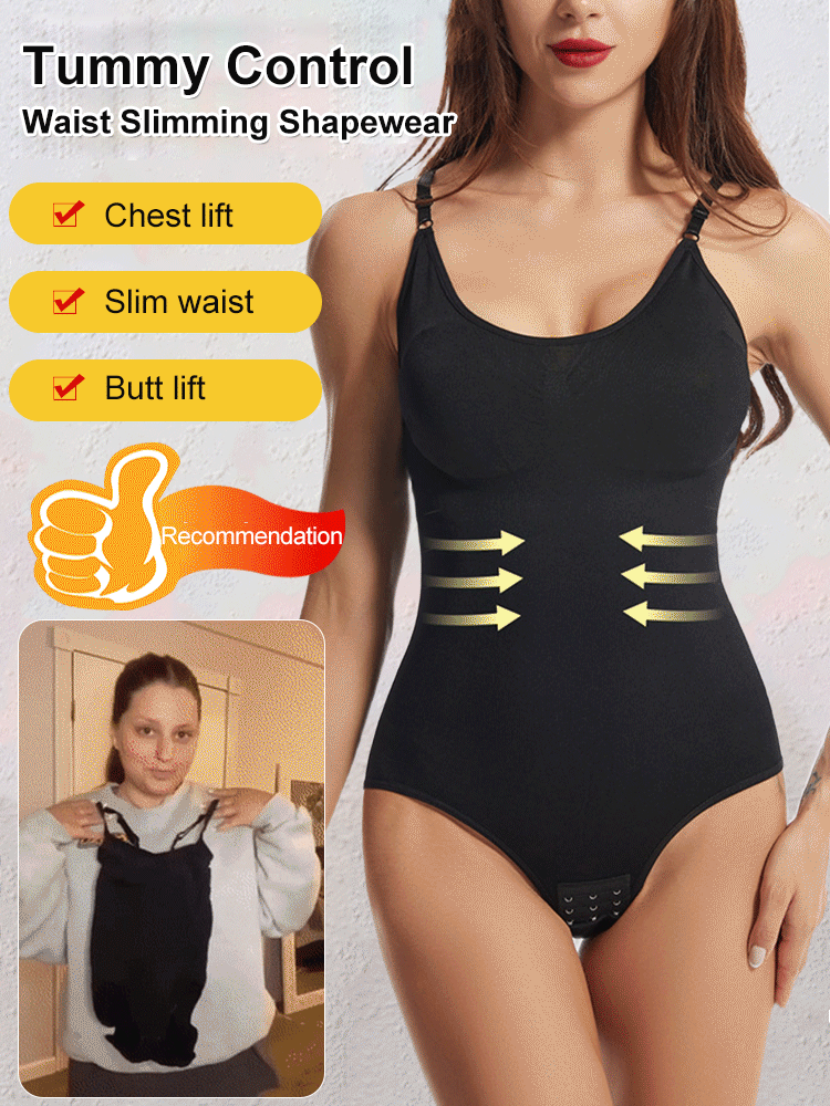  Tummy control waist slimming one-piece shapewear