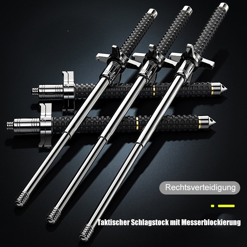 Messerblock stabiler Teleskop-Trekkingstock