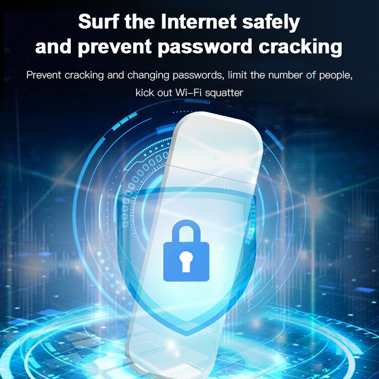 Portable wireless network WIFI card