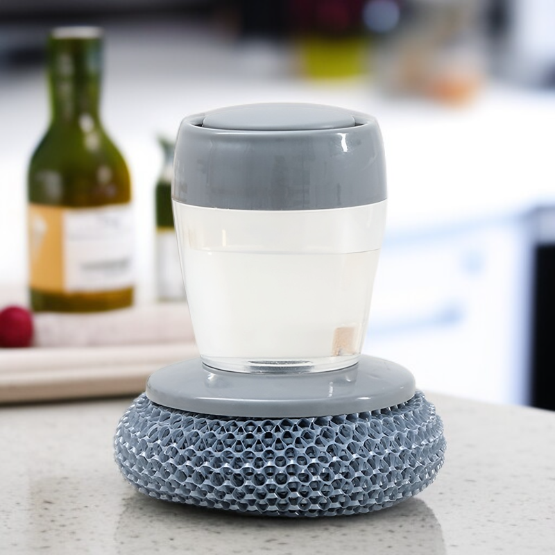 Multi-purpose cleaning brush for kitchen and household use