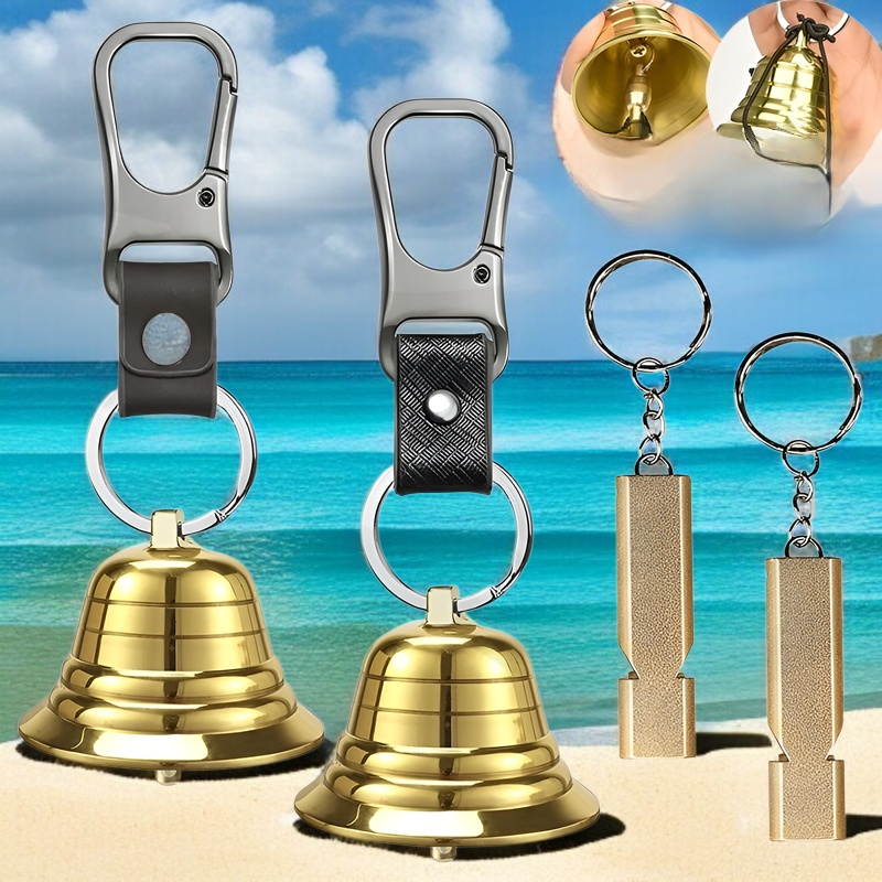 真鍮製クマよけベル 大口径5CM 高音量 アウトドア用品