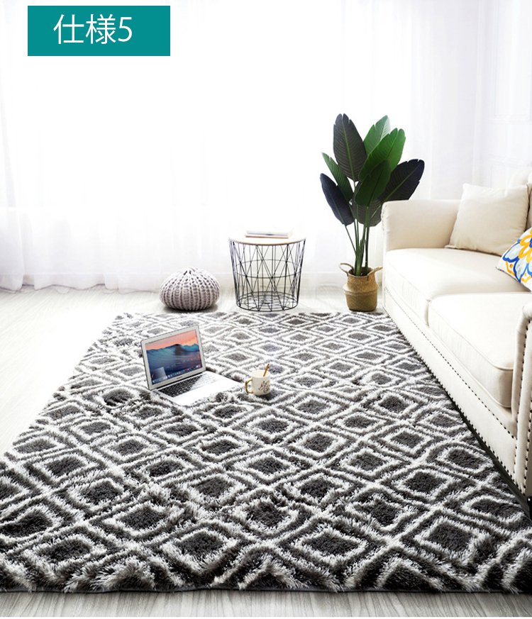 毛落ちしない高品質ラグマット