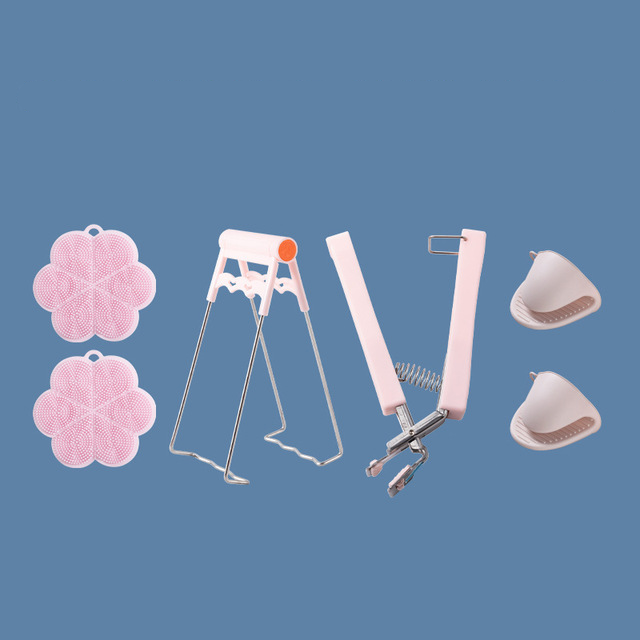 Anti-scalding 6-piece set pink