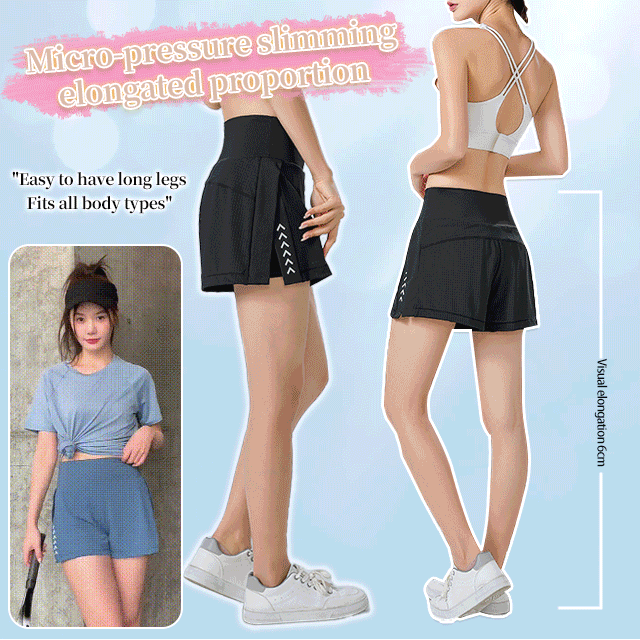 High-elastic quick-drying pocket sports pants