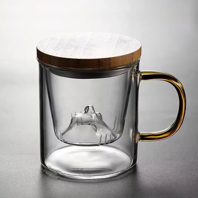 イエローハンドル付きカップ350ml