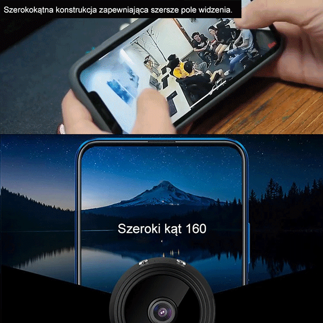 Inteligentna kamera WiFi do zdalnego monitorowania
