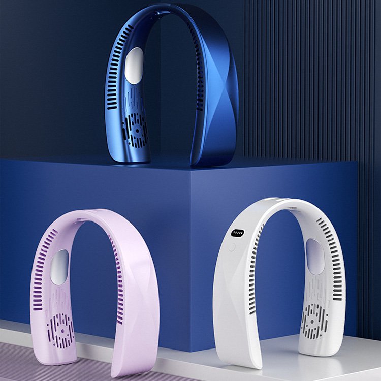 【2024夏の必需品 新世代首掛け扇風機】