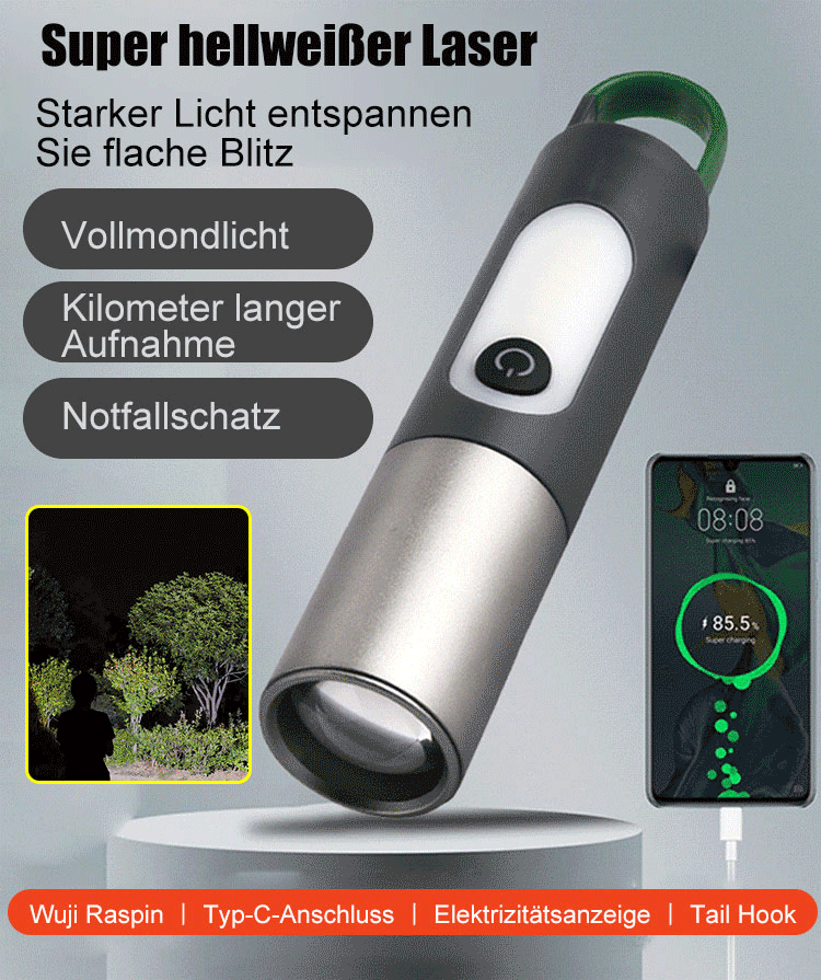 Starker Licht entspannen Sie flache Blitz