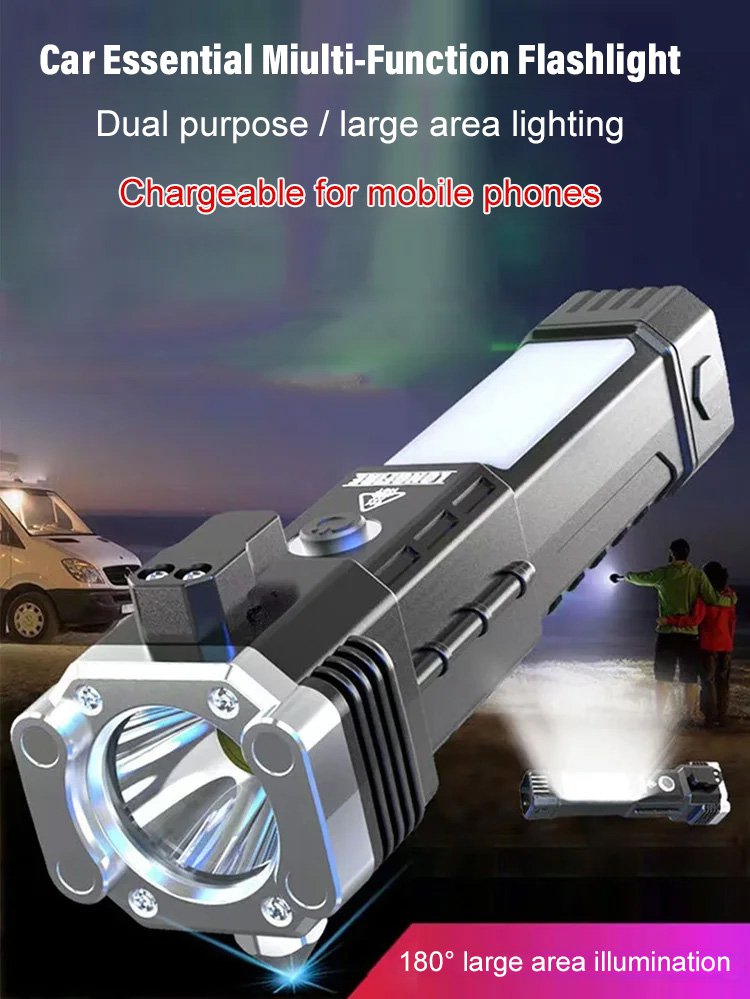 COB multifunctional flashlight