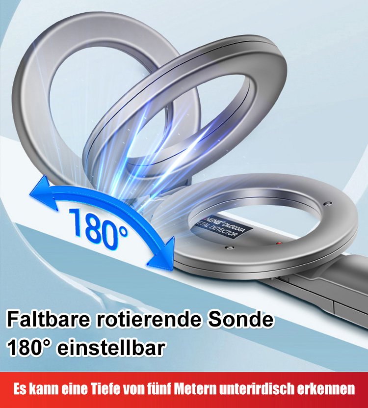 Hochempfindlicher Metalldetektor