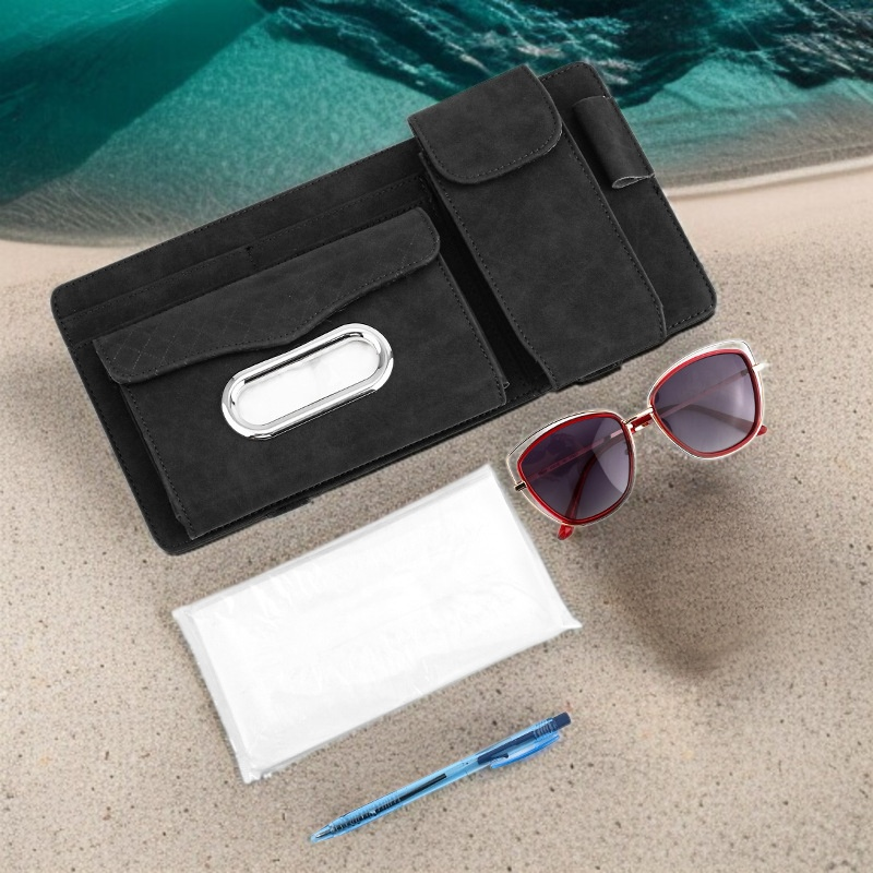 자동차 실내 수납 집게 클로즈업