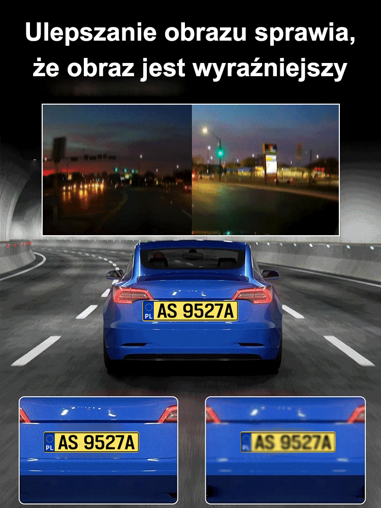 Ukryty rejestrator samochodowy USB