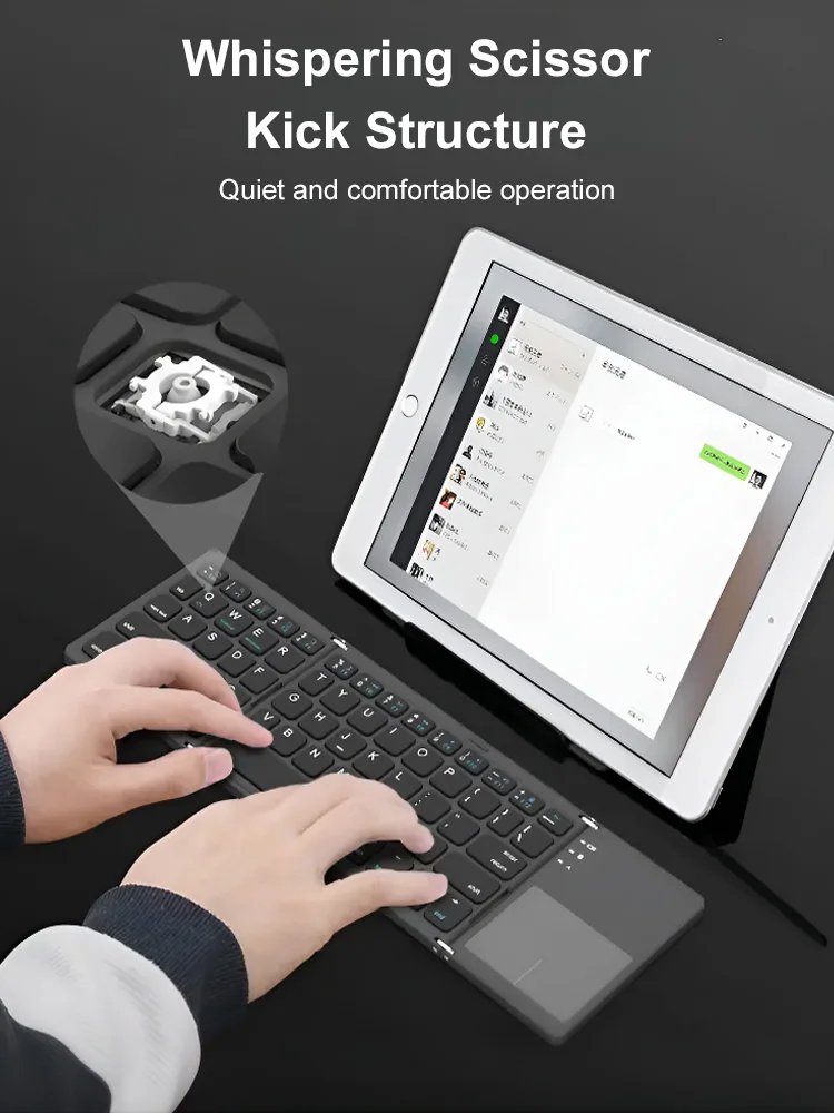 Bluetooth Folding Mini Keyboard