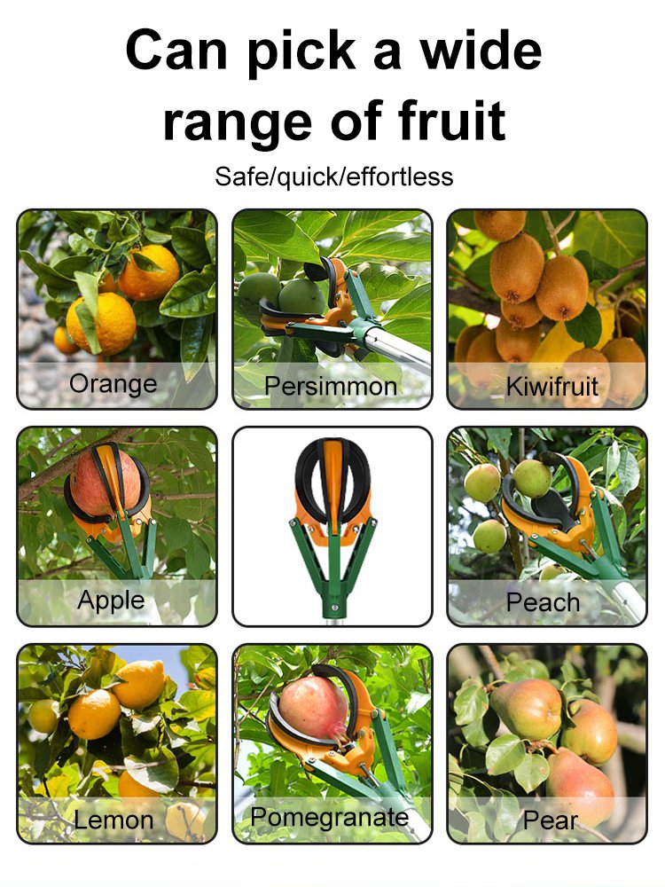 Three-Claw Soft Rubber Fruit Picker