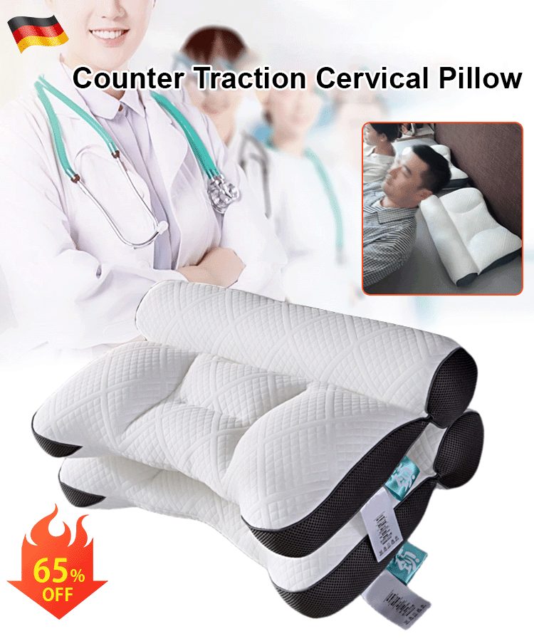 Sleep Enhancing Cervical Support Comfort Goose Down Pillow