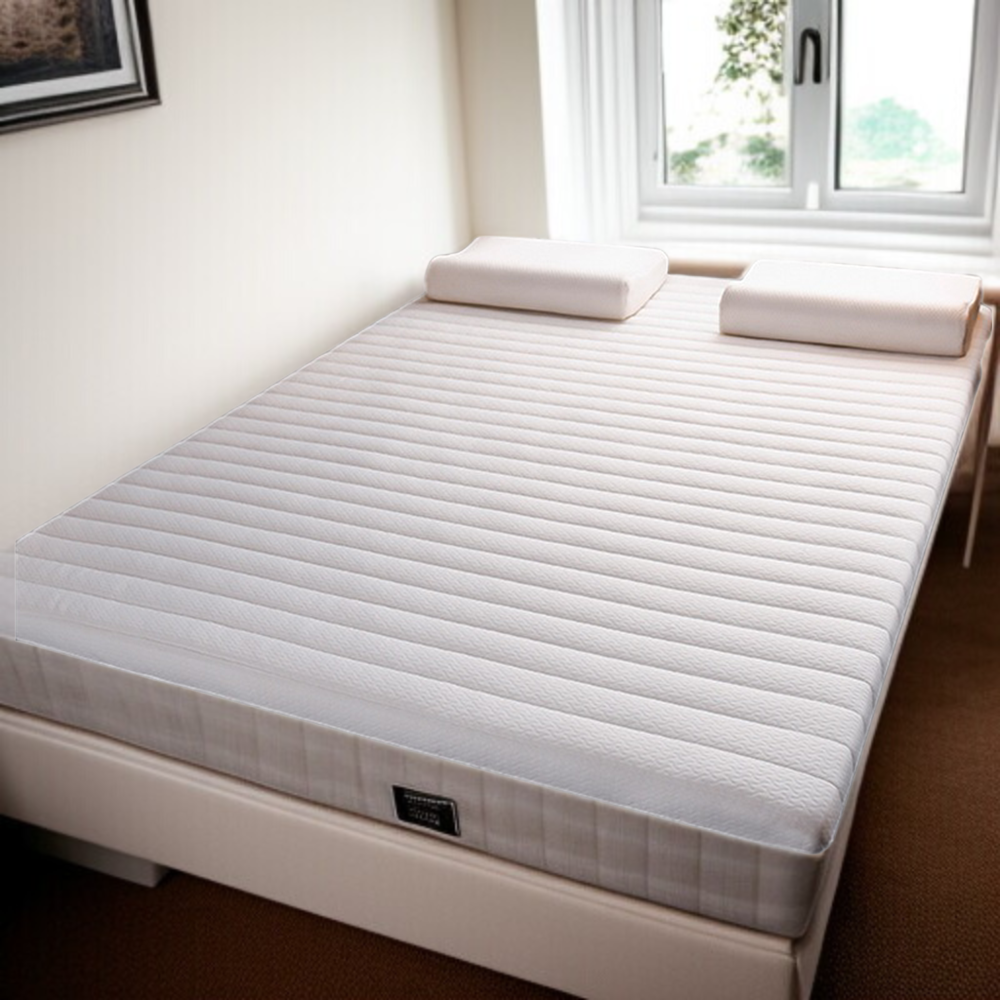 通気性抜群の畳マット断面図