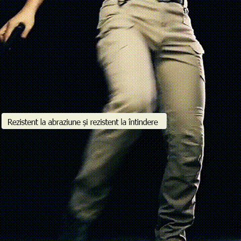 Pantaloni tactici elastici în aer liber